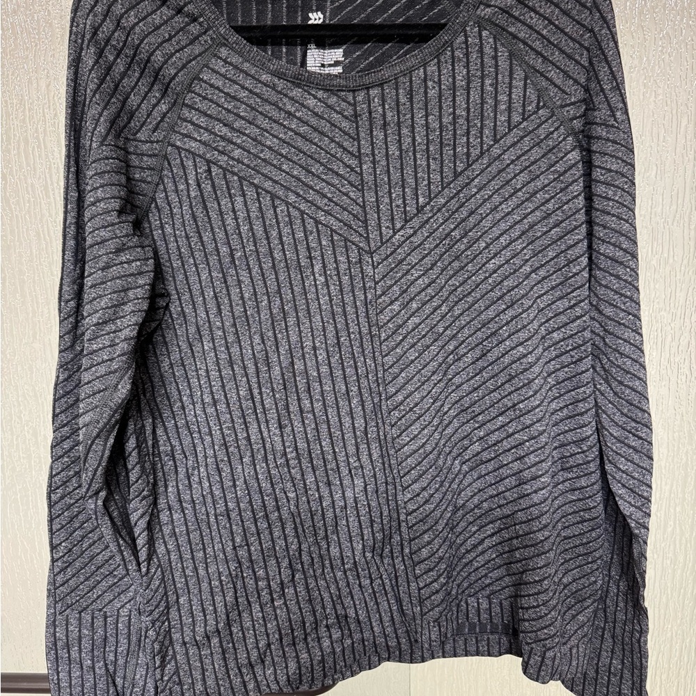 All in Motion Women's Charcoal Ribbed Sweater